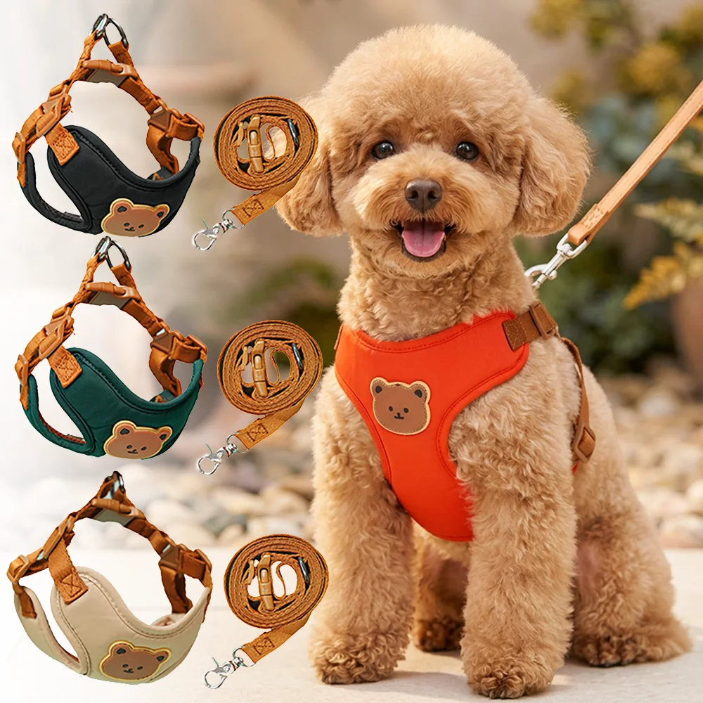 No Pull Dog Harness - Adjustable Soft Mesh Dog Harness and