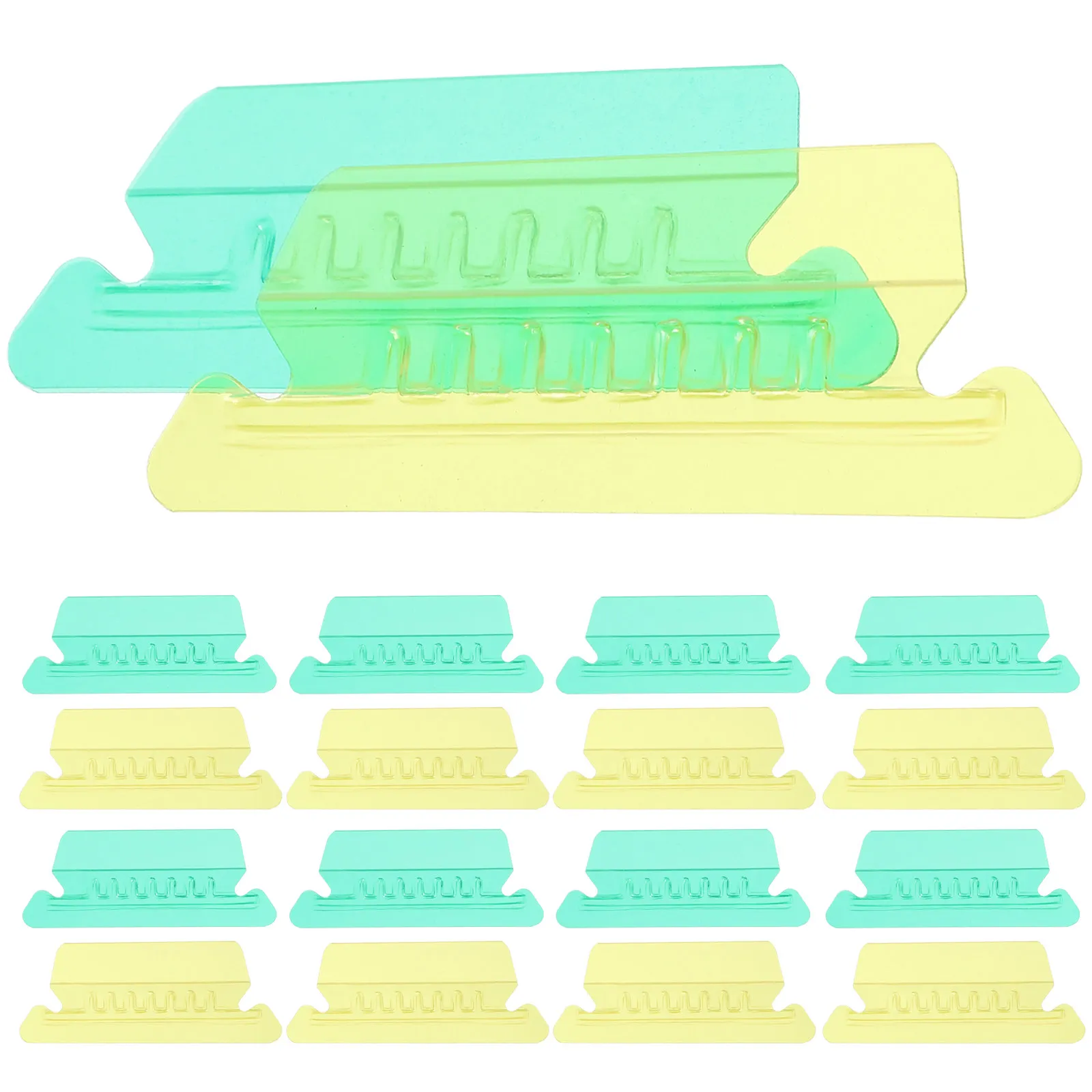 

20Pcs File Folder Tabs and Inserts Small Hanging Labels Lightweight for Classification Office Document Filing File
