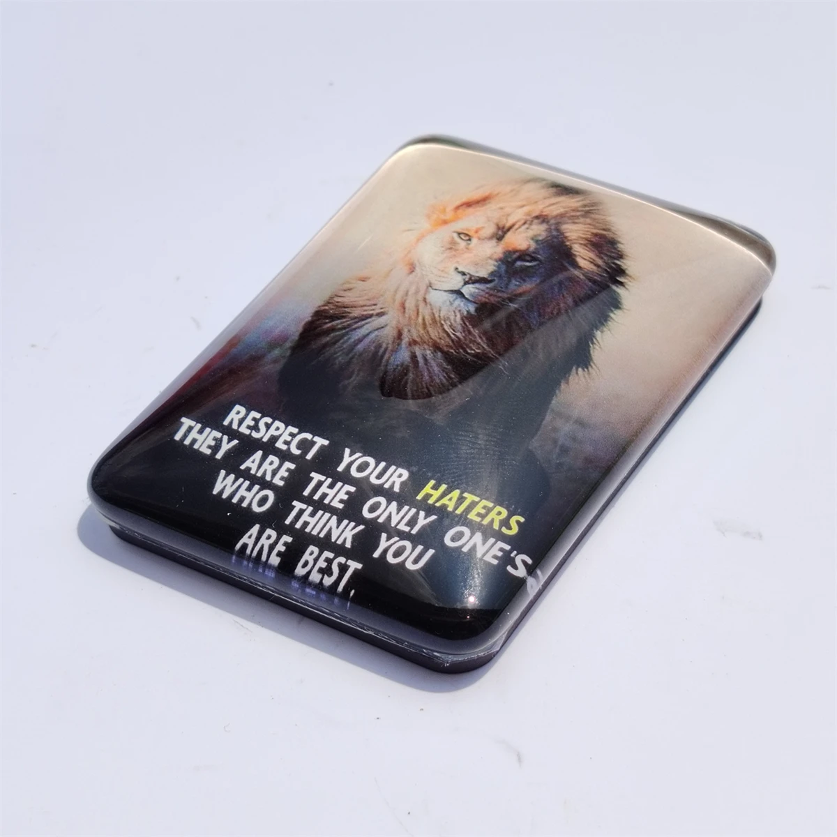 Afbeelding 6: Boek Leeuw Koelkastmagneet Gepersonaliseerde Kristallen Glazen Souvenir Woondecoratie Zelfverbetering Geschenken Moedig lezen aan