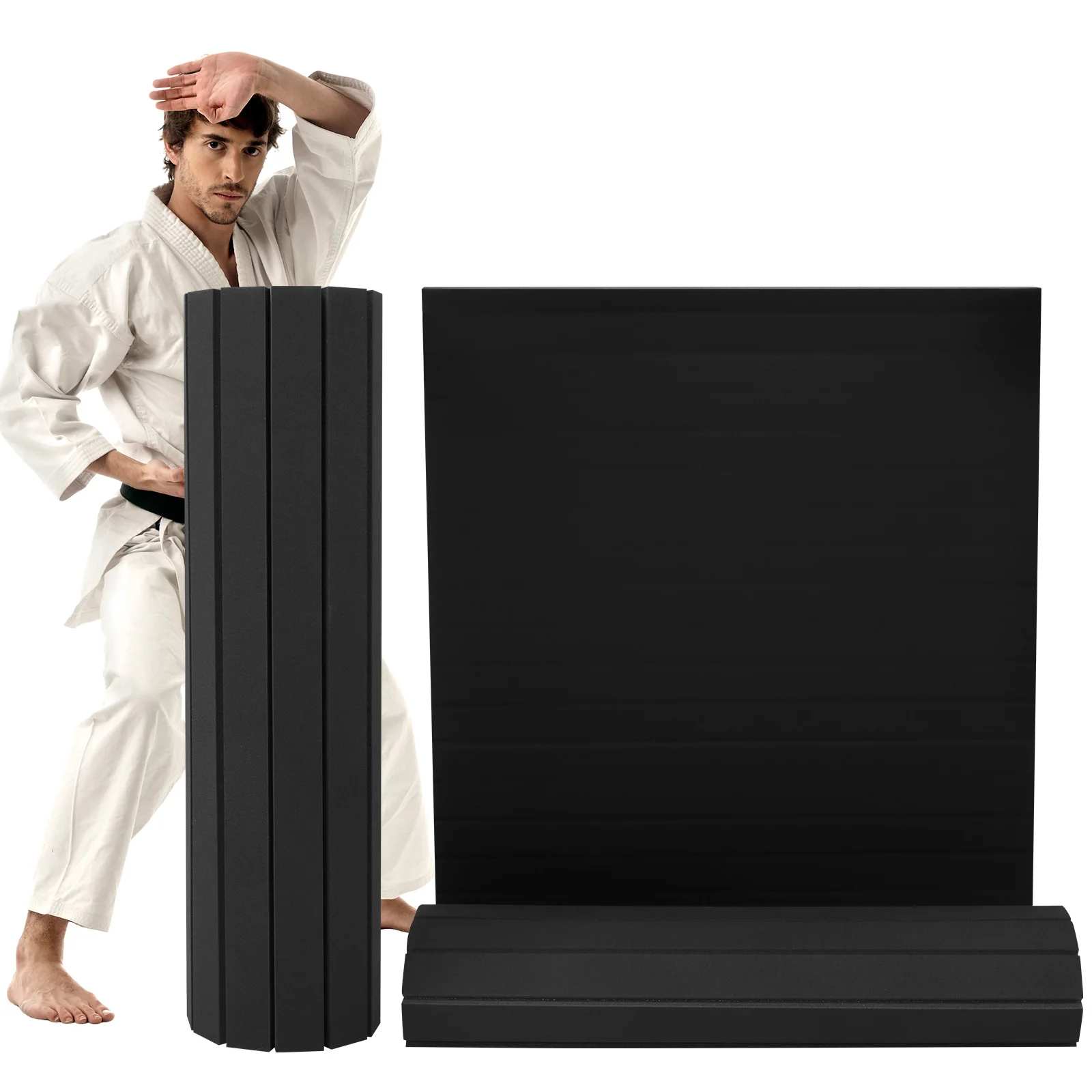 

Маты для бразильского джиу-джитсу (BJJ) 118.11x59.06x1.18 дюймов, для занятий в помещении, гимнастики, тренировок, с нескользящей поверхностью, для ММА, чирлидинга, йоги