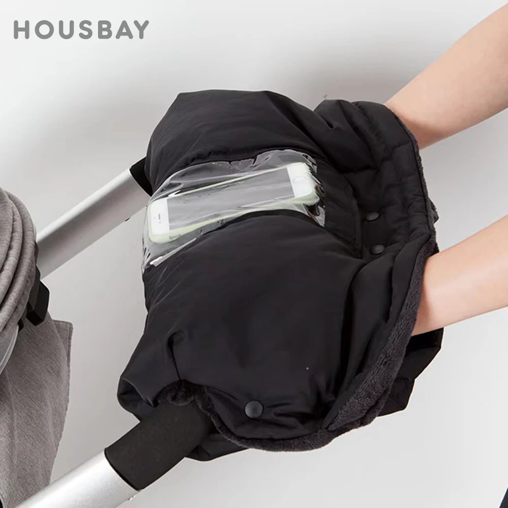 Pregnant Women Winter Gloves Mom Gloves Stroller Mobile Phone Bag Tissue Bag Windproof Hand Protector Warm And Frost-Proof