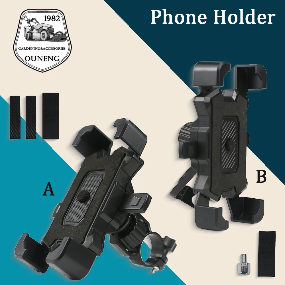 

360 Degrees Rotatable Electric Bicycle Phone Holder for iPhone Riding MTB Bike Moto Motorcycle Stand Bracket Non-slip Cycling