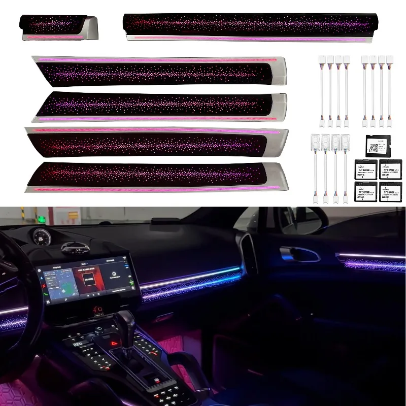 

Symphony LED Car Interior Ambient Light Dashboard Trim Atmosphere Light Center Console Strip