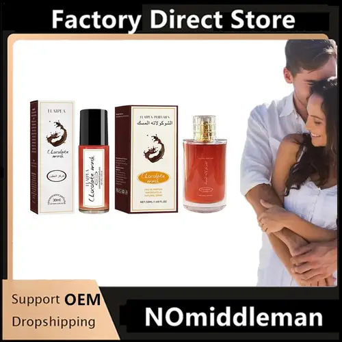 제조업체 인기 있는 오래 지속되는 꽃 향기 무알콜 초콜릿 머스크 향수 스프레이 30ml 50ml 