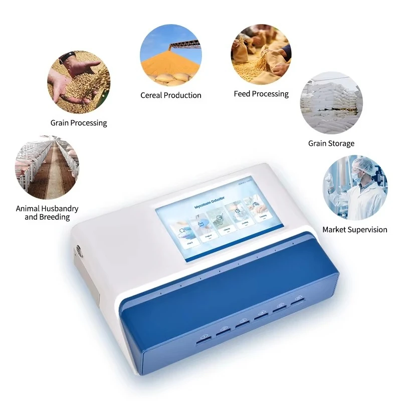 Lanende Fluorescence Quantitative Detector Mycotoxin Analyzer and Food Heavy Metal Tester Spectrophotometer Testing Equipment