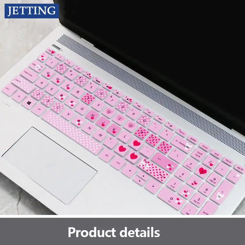 15.6 Inches Silicone Laptop Notebook Keyboard Cover Protector Film for HP Pavilion 250 G8 G7 G6 250 G7 255 G7 G6 256 G6 258 G7