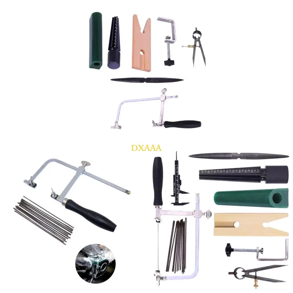 DXAA Jewelry Making Wax Tube Carving Set Portable Green Wax Tube for Jewelry Rings Molding and Carving Easy to Engrave