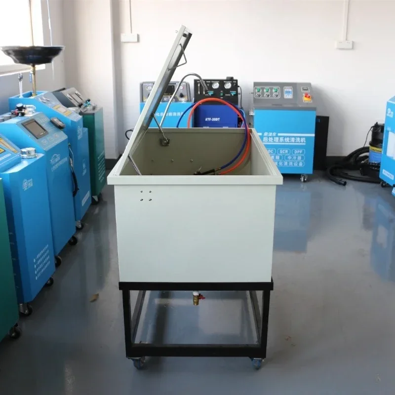 Mobile stainless steel parts cleaning machine spray gun, cleaning machine parts degreasing equipment