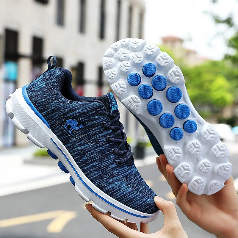 

New Men's Golf Shoes Mesh Golf Sneakers Breathable Comfortable Walking Sneakers Man Outdoor Jogging Golfing Shoes Golf Footwears