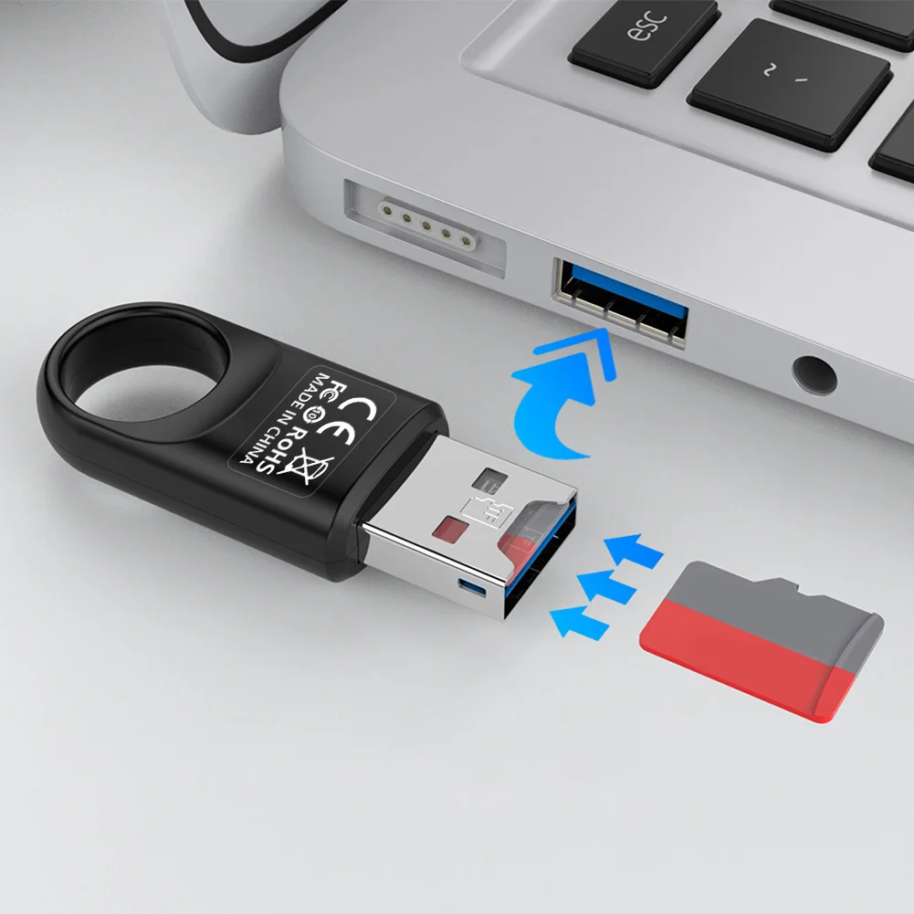 

USB3.0 TF Card Adapter Memory Card Reader USB 3.0 High Speed USB 3.0 Memory Card Reader Adapter for PC/Laptop/Smart Phone