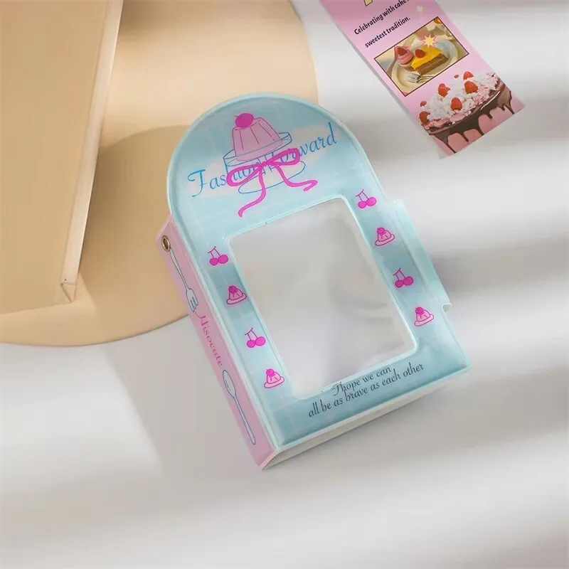 Mini Kpop Cartão De Armazenamento Livro, 3 "Photo Album, Postal Collection, Lomo Binder