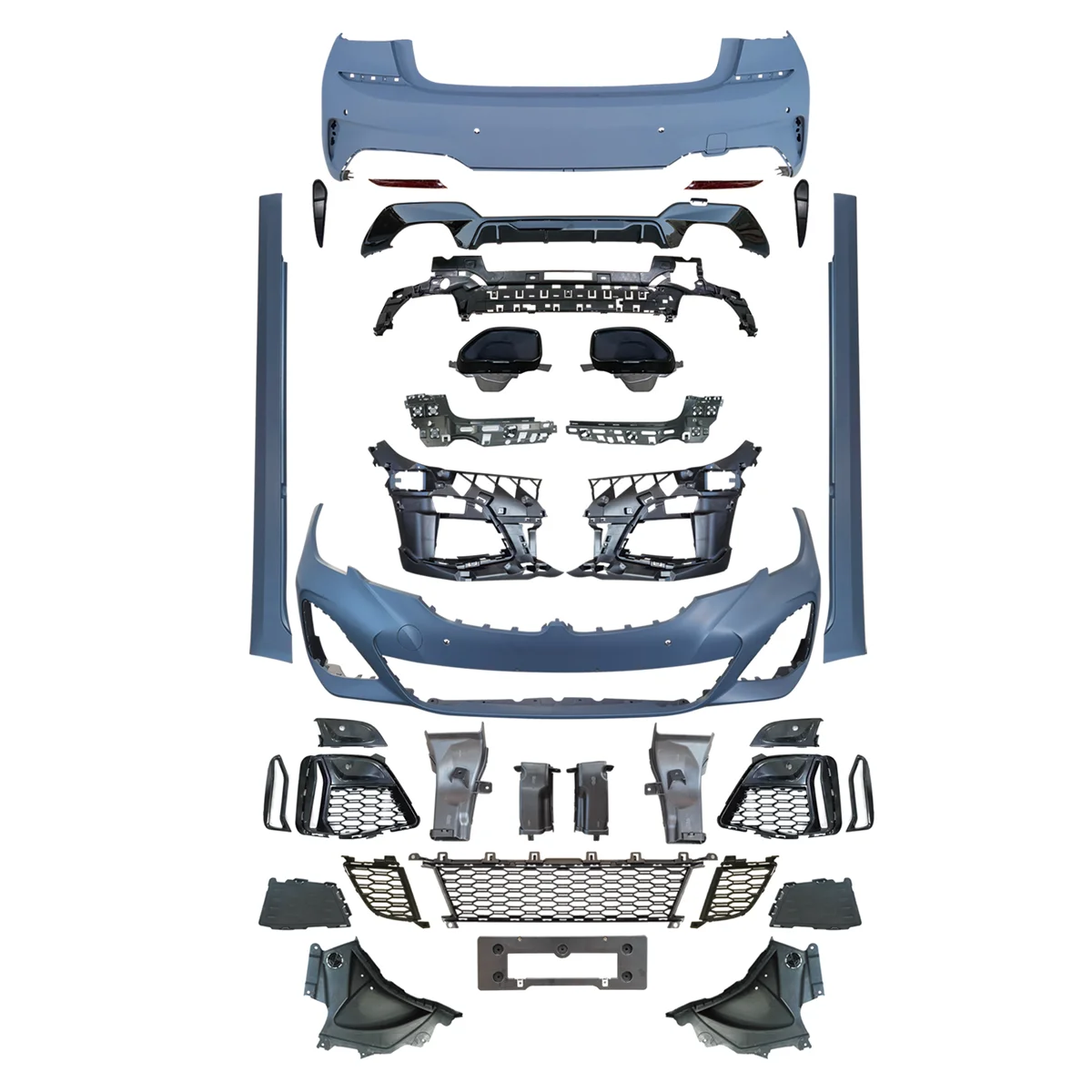 

Заводская распродажа 340i M-tech стиль автомобиля передний задний бампер подтяжка кузова комплект для G20 G28 19-22