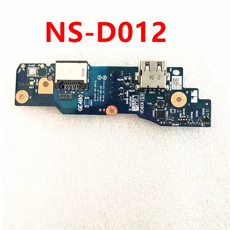 

Original For Lenovo Thinkpad E14 Gen 2 Laptop Power Botton Switch USB Ethernet WLAN IO Board NS-D012 5C50Z44715