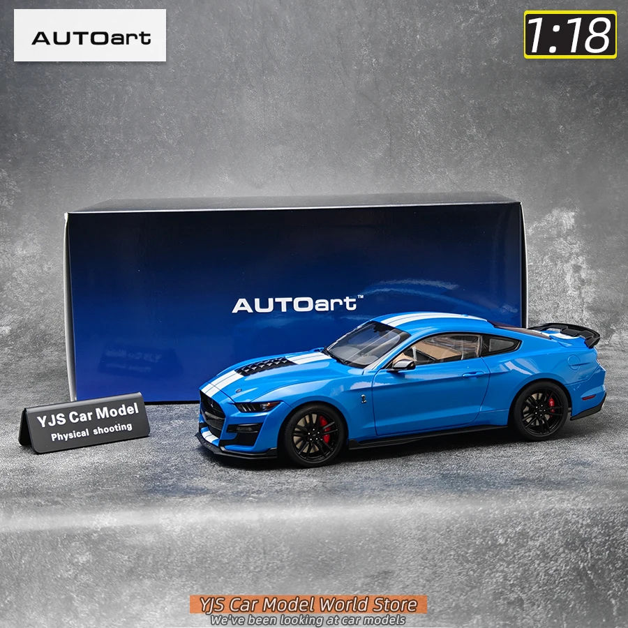 AUTOart Shelby GT500 1/18 スケール 1/18 AUTOart Ford Mustang Shelby GT500 (Rapid Red) Car Model