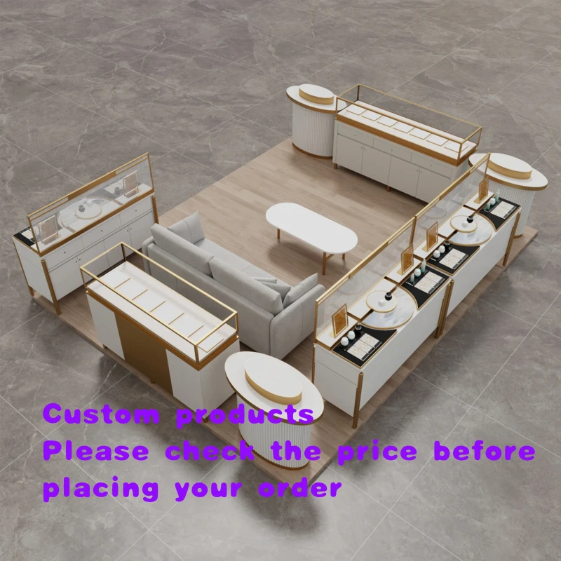 custom.Custom Beauty Salon Interior Design & Spa Shop Furniture Modern Luxury Hair Salon Display Cabinet Decoration Fit Out Serv