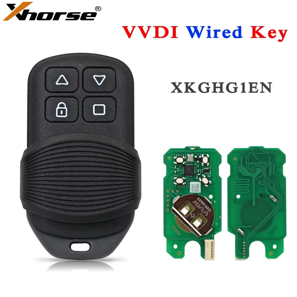 

Xhorse XKGHG1EN Masker Garage Remote 315 /433Mhz Switch Frequency Support Data Recovery Work with VVDI MINI KEY Tool MAX Pro