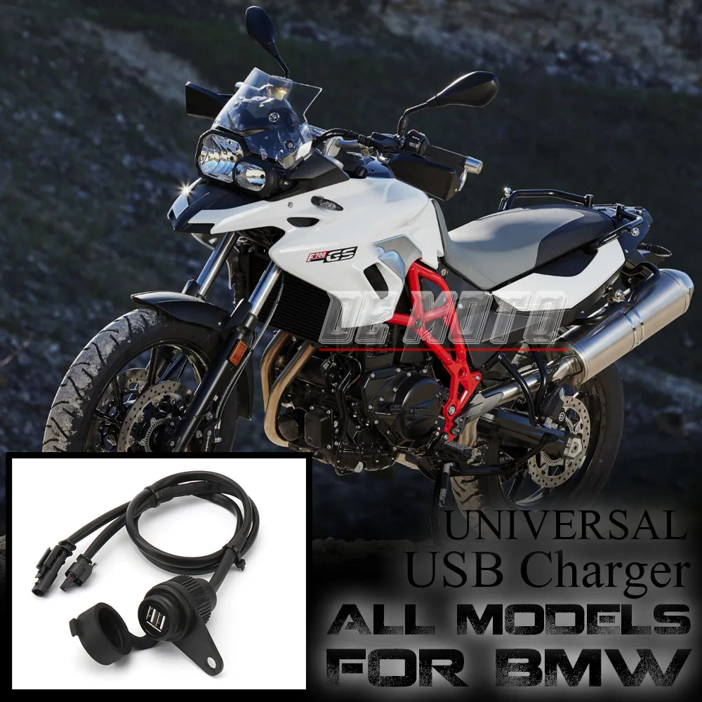 

Двойное зарядное устройство USB адаптер питания Hella DIN гнездо для BMW F700GS зарядное устройство для мотоцикла адаптер Питания Гнездо USB двойной порт