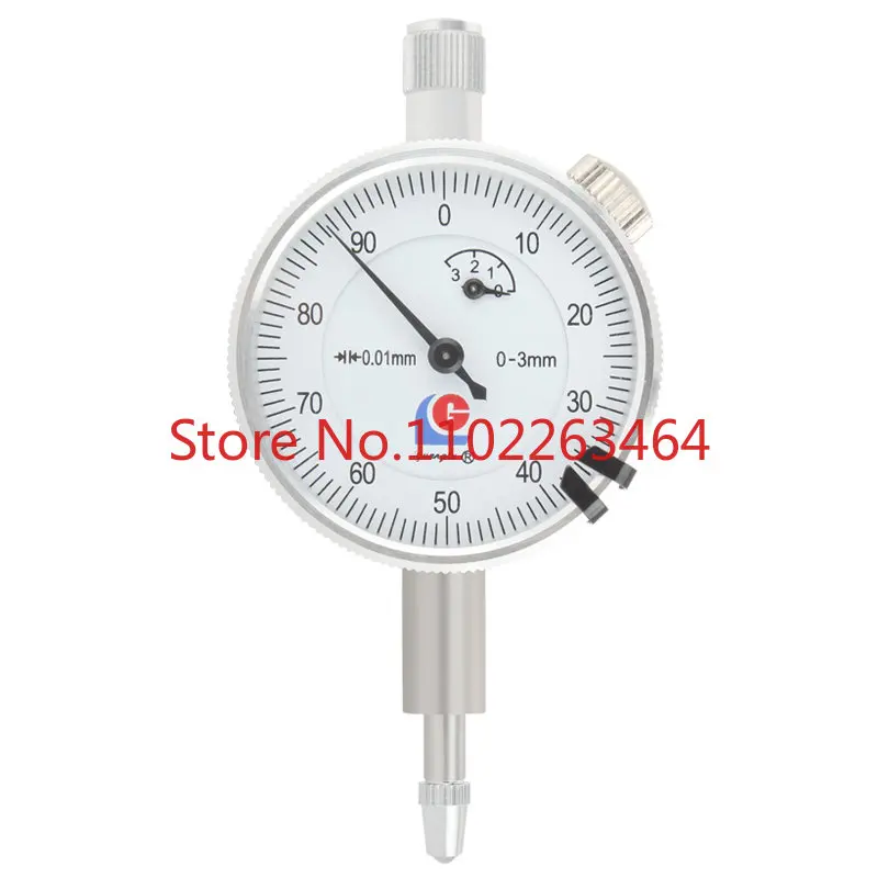 Calibration table percentage table set of micrometer head 0.001 indicator table 0-3-5-10-20mm shockproof mechanical