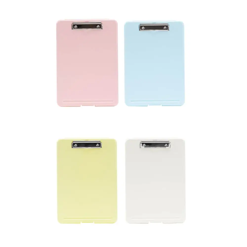 Plastic A4 File Folder Durable Wear-resistant A4 Writing Board Multifunctional Large Capacity A4 File Storage Box