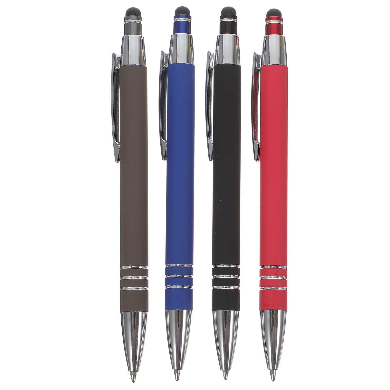 

4 Pcs Fountain Pen Ballpoint Pens Ink 14X12X12CM Metal Office Writing Adorable Adult