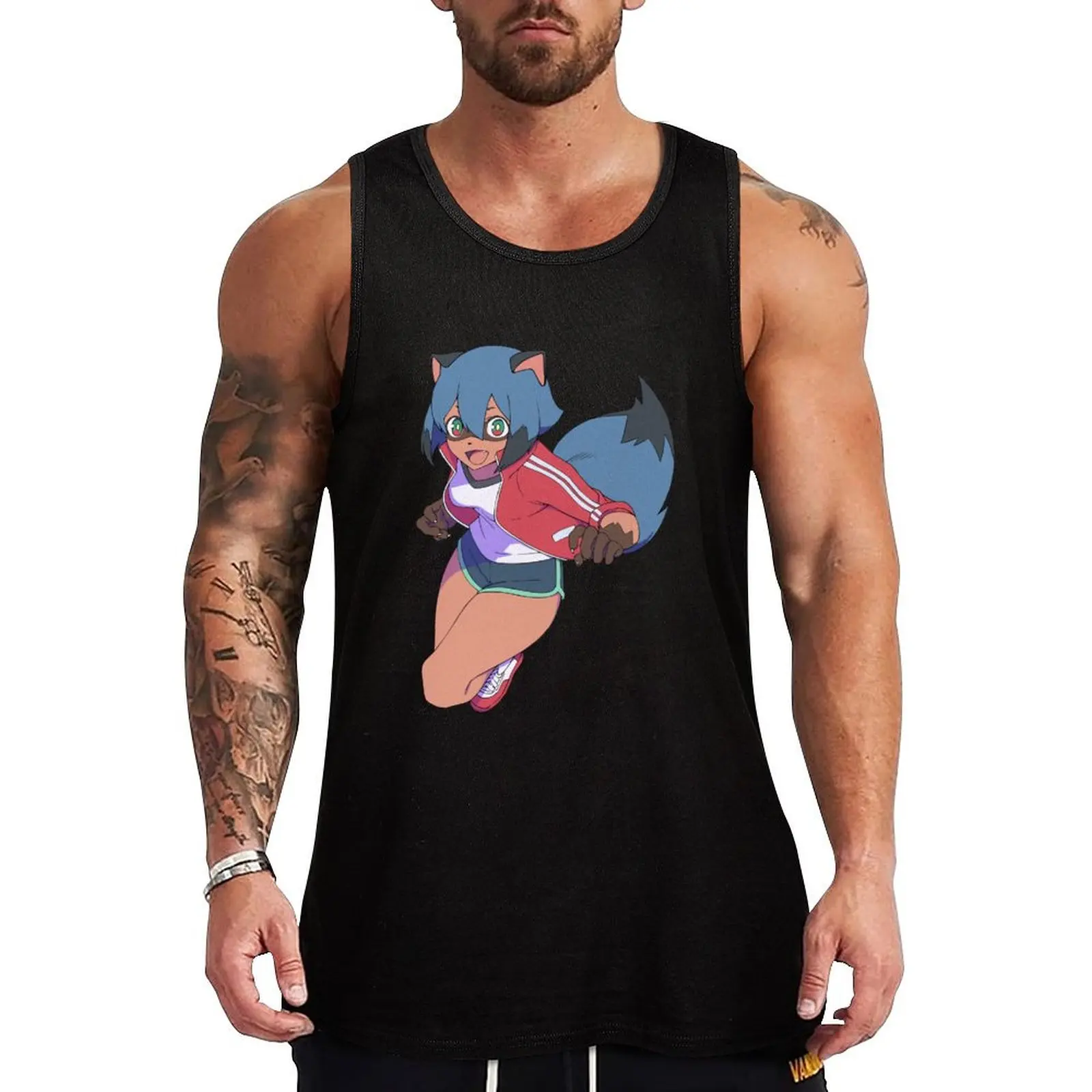 Майка Michiru Kagemori, майки для мужчин, мужские футболки, мужская одежда для спортзала