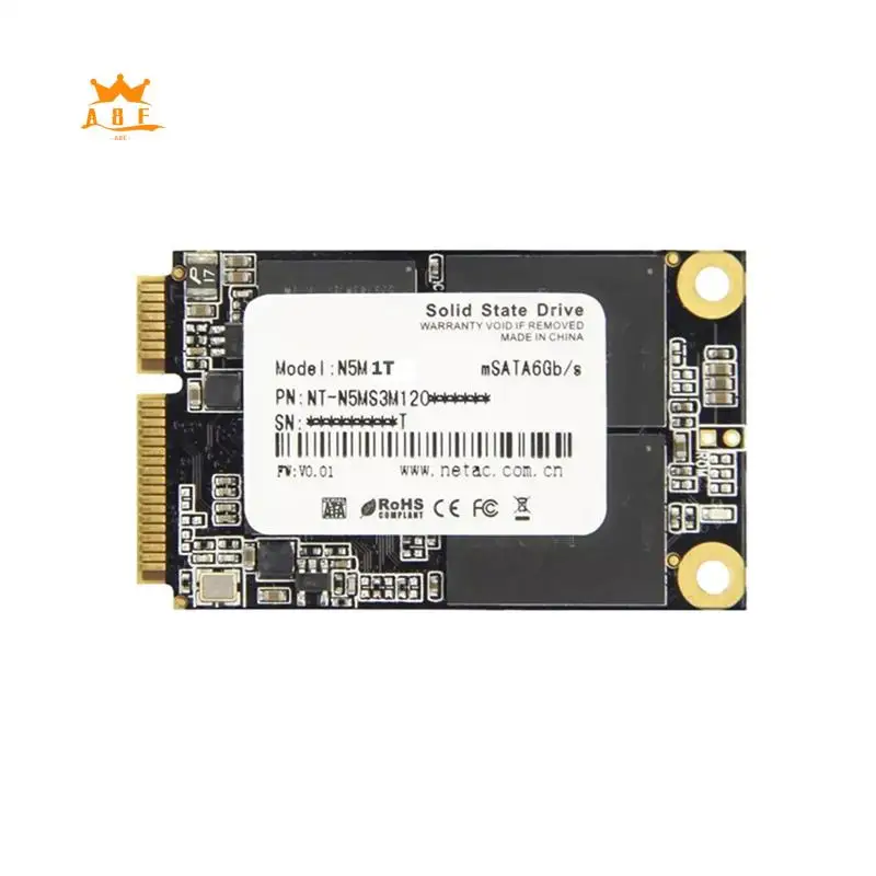 

A08E-MSATA SSD внутренний твердотельный жесткий диск Mini SATAIII 6 Гбит/с жесткий диск для настольного ноутбука