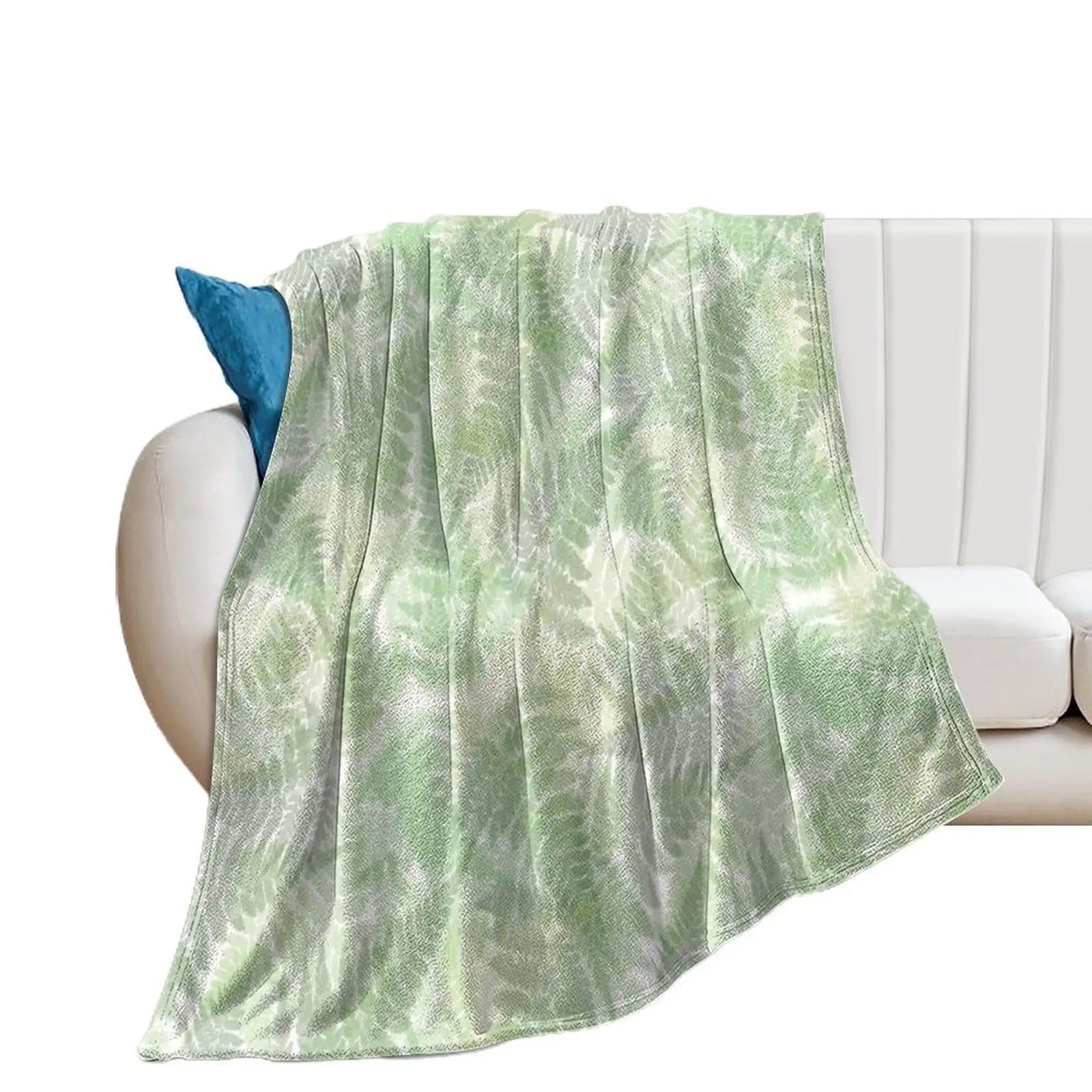 

Fern Leaves Pattern Throw Blanket Decorative Sofa Cute Blankets