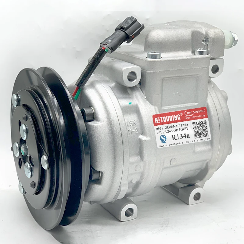 S7501 AC Compressor for Hyundai Excavator HX220 L HX220 NL 11Q6-90091 11Q690091 12240-38800