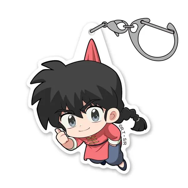 NEW Anime Ranma 1-2 Acrylic Keychain Model Cosplay Plate Holder Birthday Fans Christmas Desk Decor Plate Fans Collection Gift