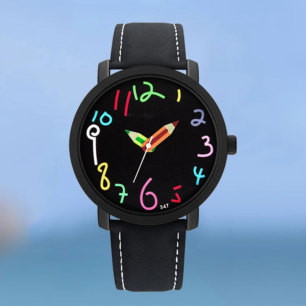 

Waterproof Watch Kids Quartz Watches Cartoon Pattern Adjustable Strap Fashion Wristwatch Durable Comfortable Precise Timekeeping