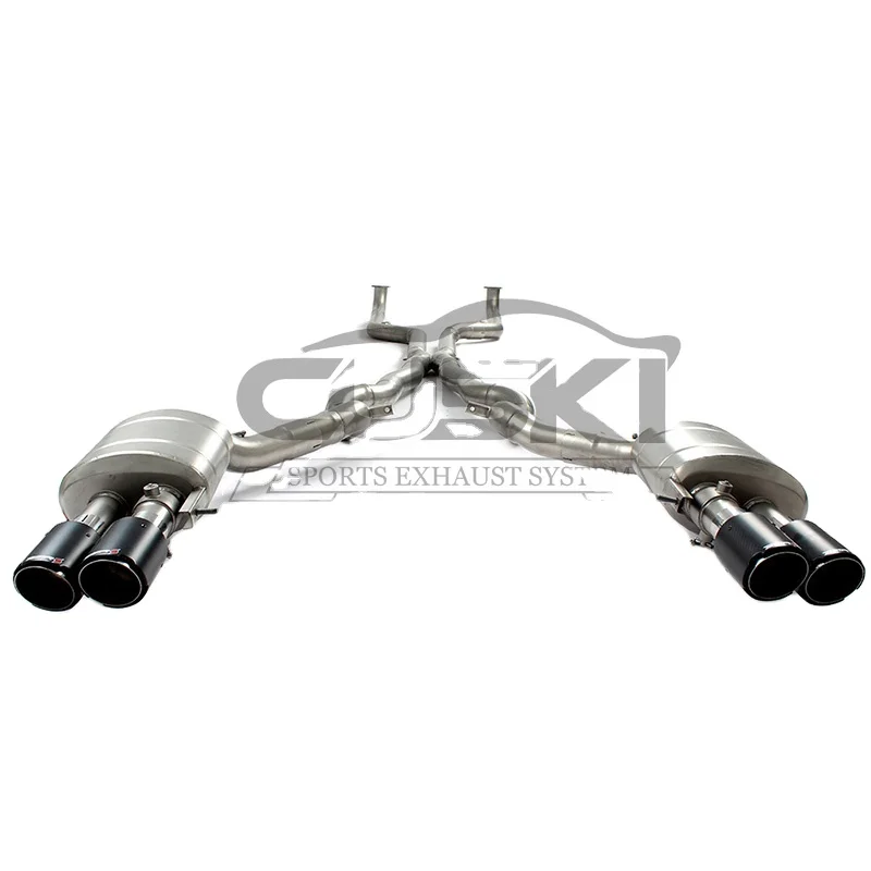 High Performance Valvetronic Catback Exhaust For  BMW M5 F10 4.4T catted downpipe Valve exhaust muffler Pipe