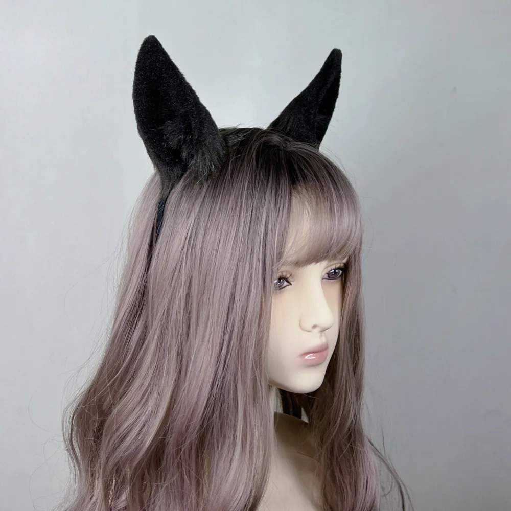  Pretty Derby   Flowing Blue  Cosplay Beast Ears  For Anime Game Halloween Costume Accessories Hand Made Work