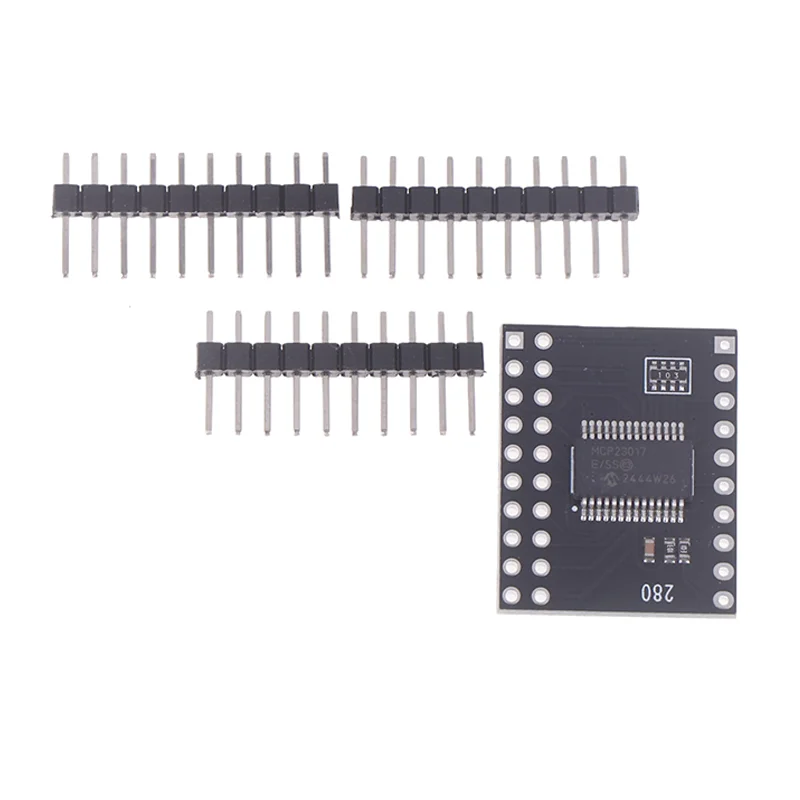 TENSTAR MCP23017 Serial Interface Module IIC I2C SPI Bidirectional 16-Bit I/O Expander Pins 10Mhz Serial Interface Module