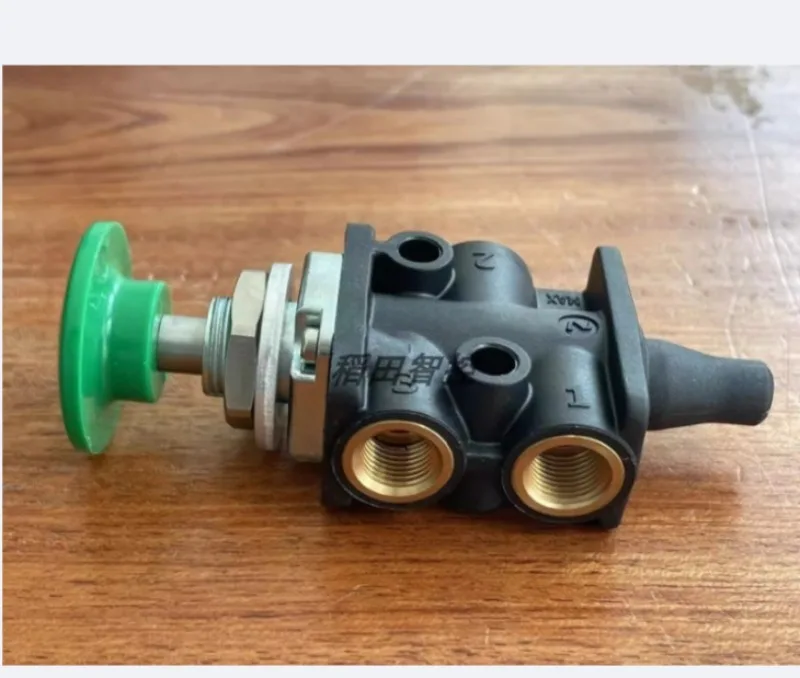 3/2 Way Manual Push Button Pneumatic Control Valve G1/8 03040502 for Pneumatic System