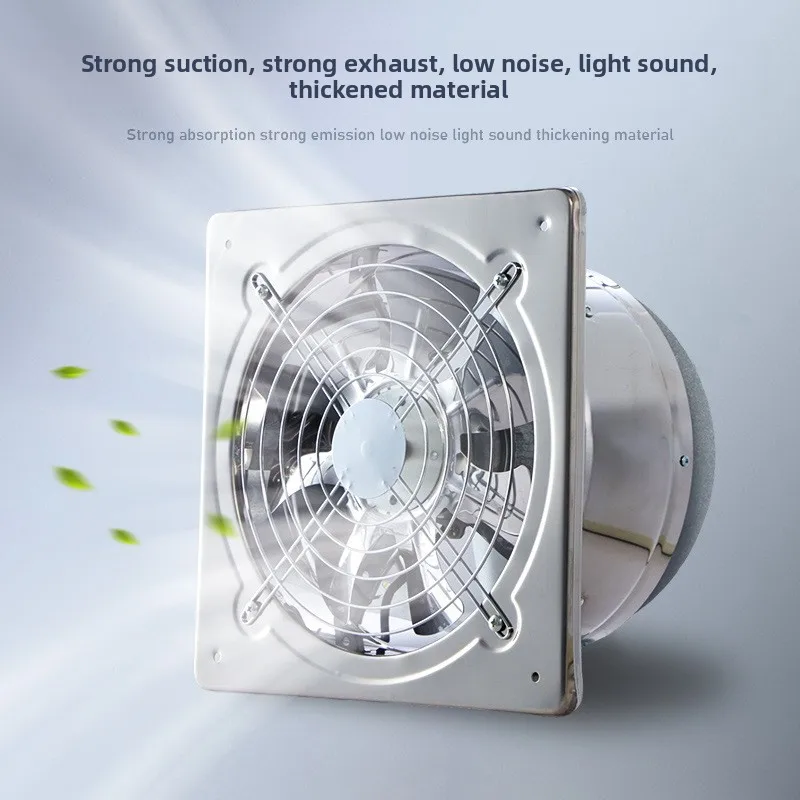 6/8 Inch High Speed Exhaust Fan Household Air Ventilator Kitchen Bathroom Ceiling Silent Exhaust Fan Corrosion Resistance