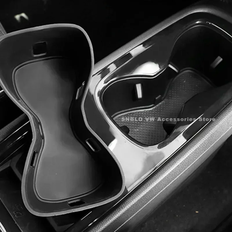 For VW ID3 ID 3  Interior Accessories 2020 2021 2022 2023 Car Centre Console Beverages Drinks Stand Water Cup Holder Storage