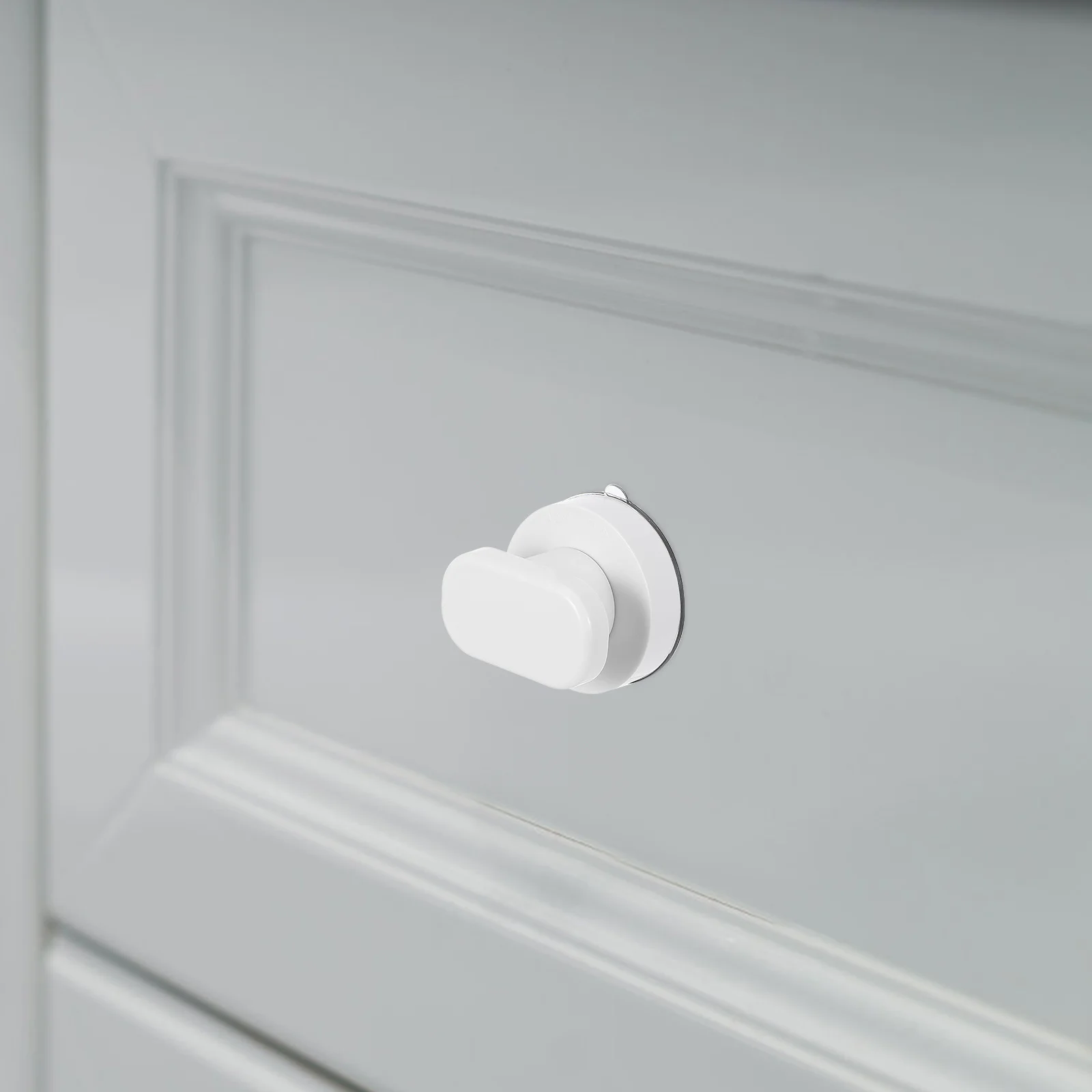 

2pcs Suction Cup Handle No Drill Required For Glass Cabinet Drawer Bathroom Kitchen Shower Door Wall Cabinet Installation