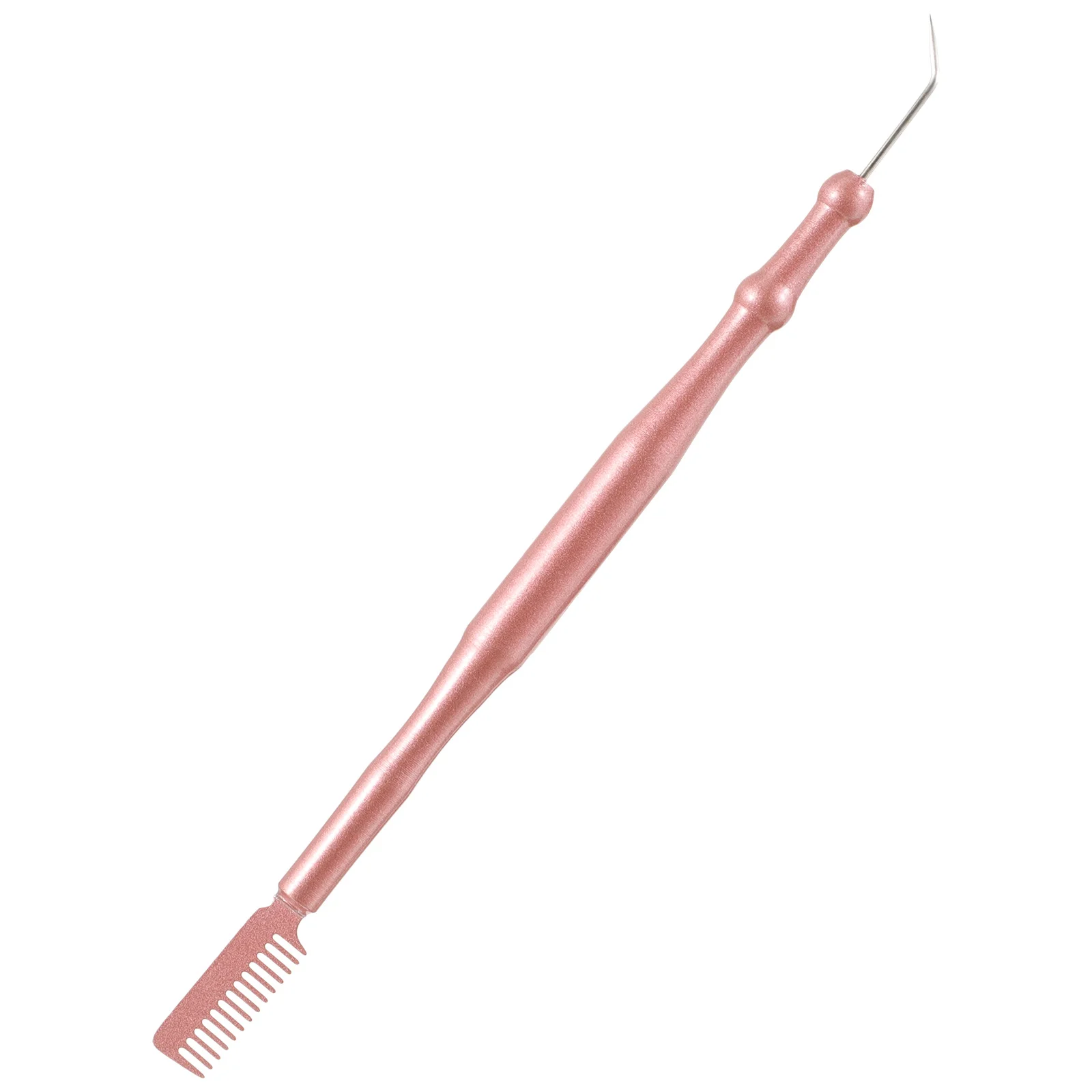 Strumento per permanente per sollevamento ciglia Asta per sollevamento ciglia in acciaio inossidabile premium con separatore per ciglia a pettine per trucco per arricciare l'estensione delle ciglia