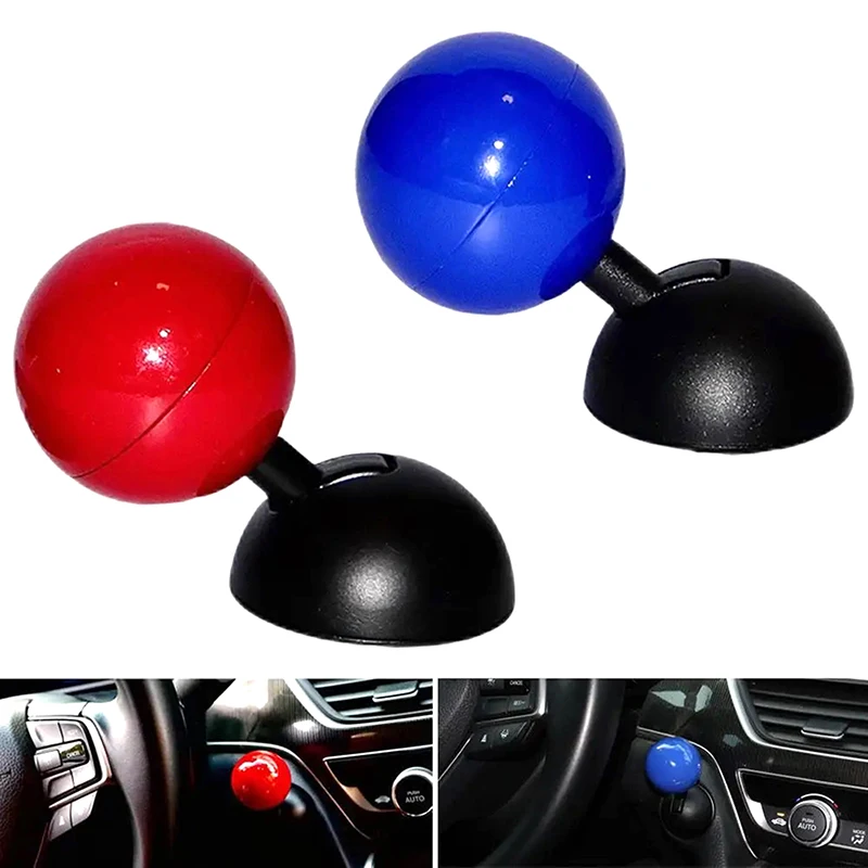 Car One Click Start Plastic Button For Car Engine Start/stop One-click Start Button Cover Decoration Sticker Car Accessories