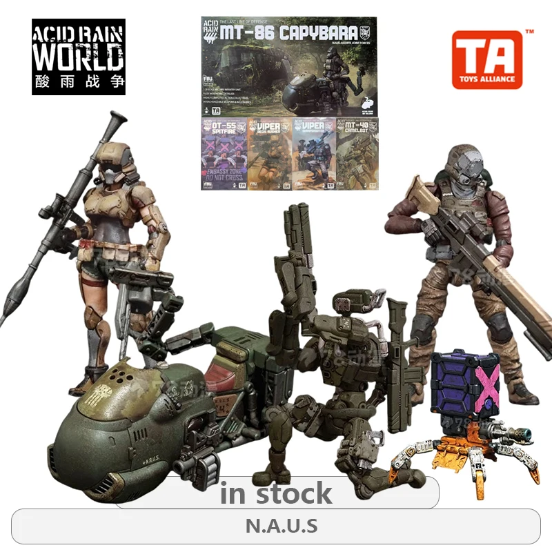 TOYS ALLIANCE Original Acid Rain War N.A.U.S Series FAV-A33 MT-86 Dolphin\MT-40 Camel Man Action Figure Model Toys Gifts Fo Boys