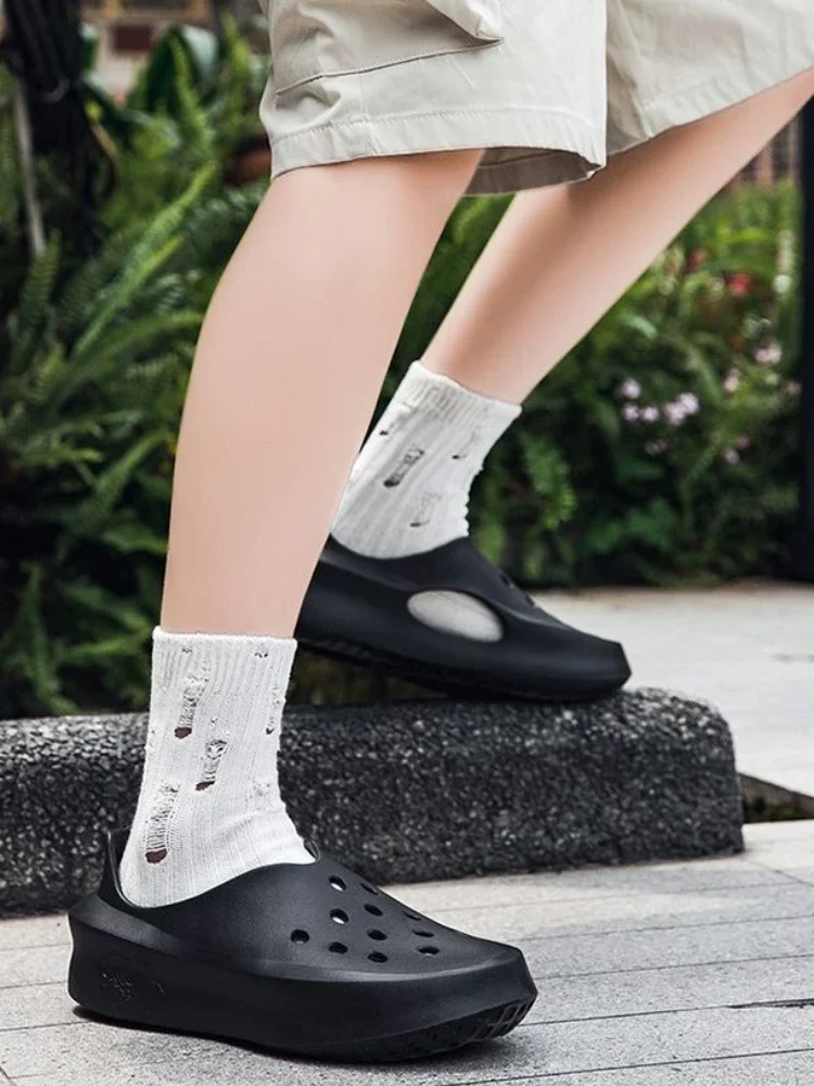 

Мужские сандалии на платформе, пляжная роскошная распродажа H для взрослых, лето 2022, нескользящая цветная уличная обувь Eva Trend для мужчин