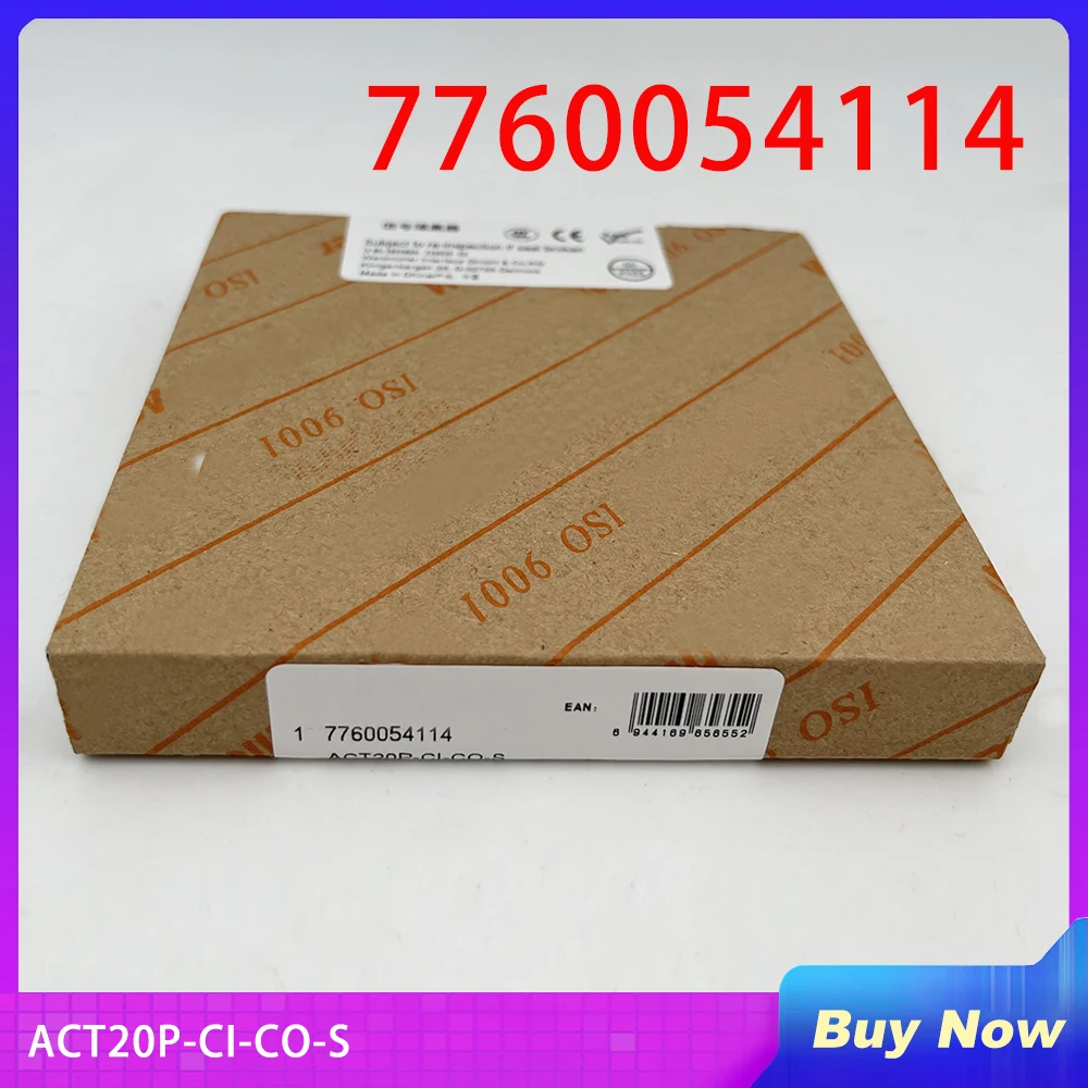 For Weidmuller ACT20P-CI-CO-S, Signal converter/isolator, HART, Input : 0(4)-20 mA, Output : 0(4)-20 mA 7760054114