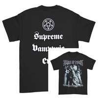Cradle of Filth Supreme Vampyric Evil (Back Print) Slim Fit Tshirt High-end Luxury Is for Both Men and Women Top Y2k 2026 Summer