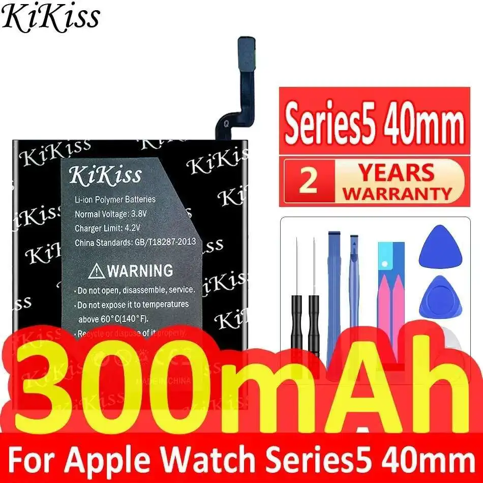 

300 мАч для Apple Watch Iwatch Series 5 S5 40 мм Series5 Надежная сменная батарея