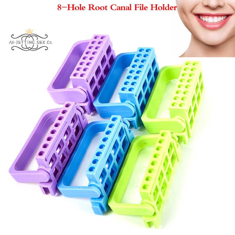 

8/16 Holes Autoclavable Endo Files Holder Dispenser Endodontic Drill Stand Root Canal File Block For Endodontic Files Organizer