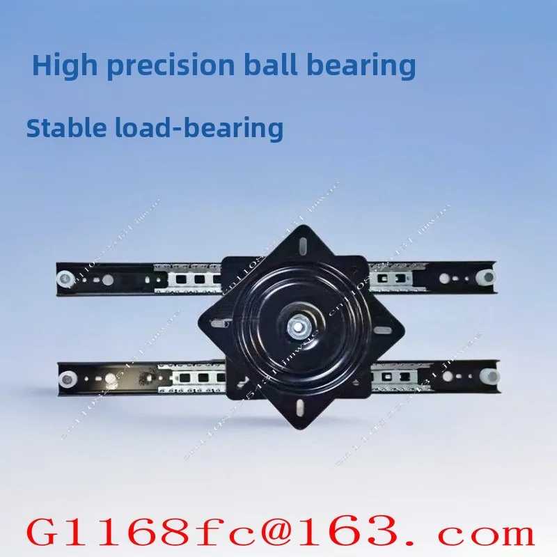 360-Degree Rotating Push-pull Dining Bar Heavy-duty Slide Rail Telescopic Translation Rotating Island Track