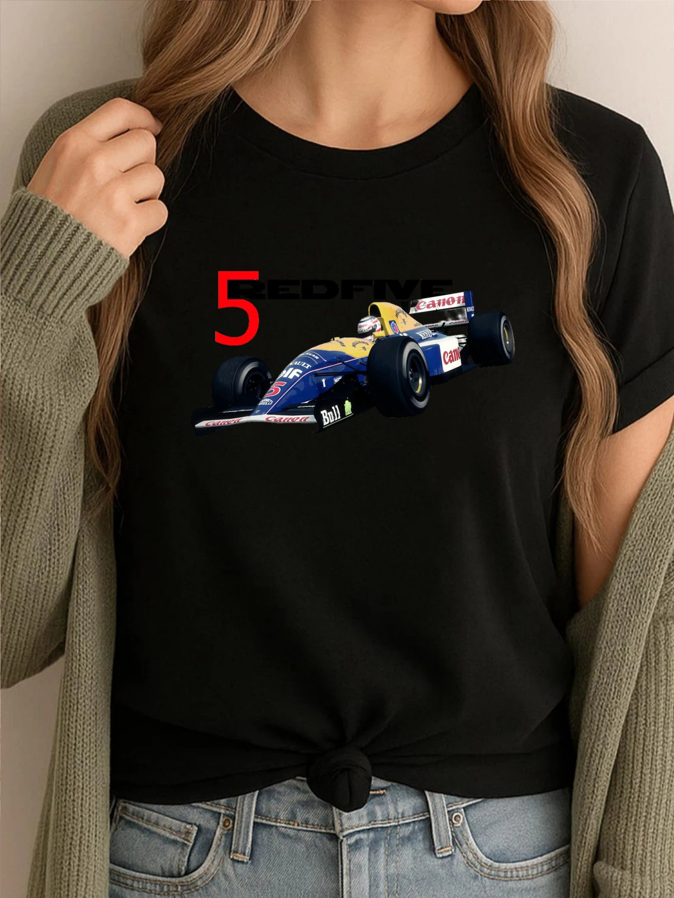 

Женская футболка с принтом, красные рубашки с пятью рубашками, женские футболки с рисунком, женские забавные футболки из 100% хлопка, повседневные модные футболки