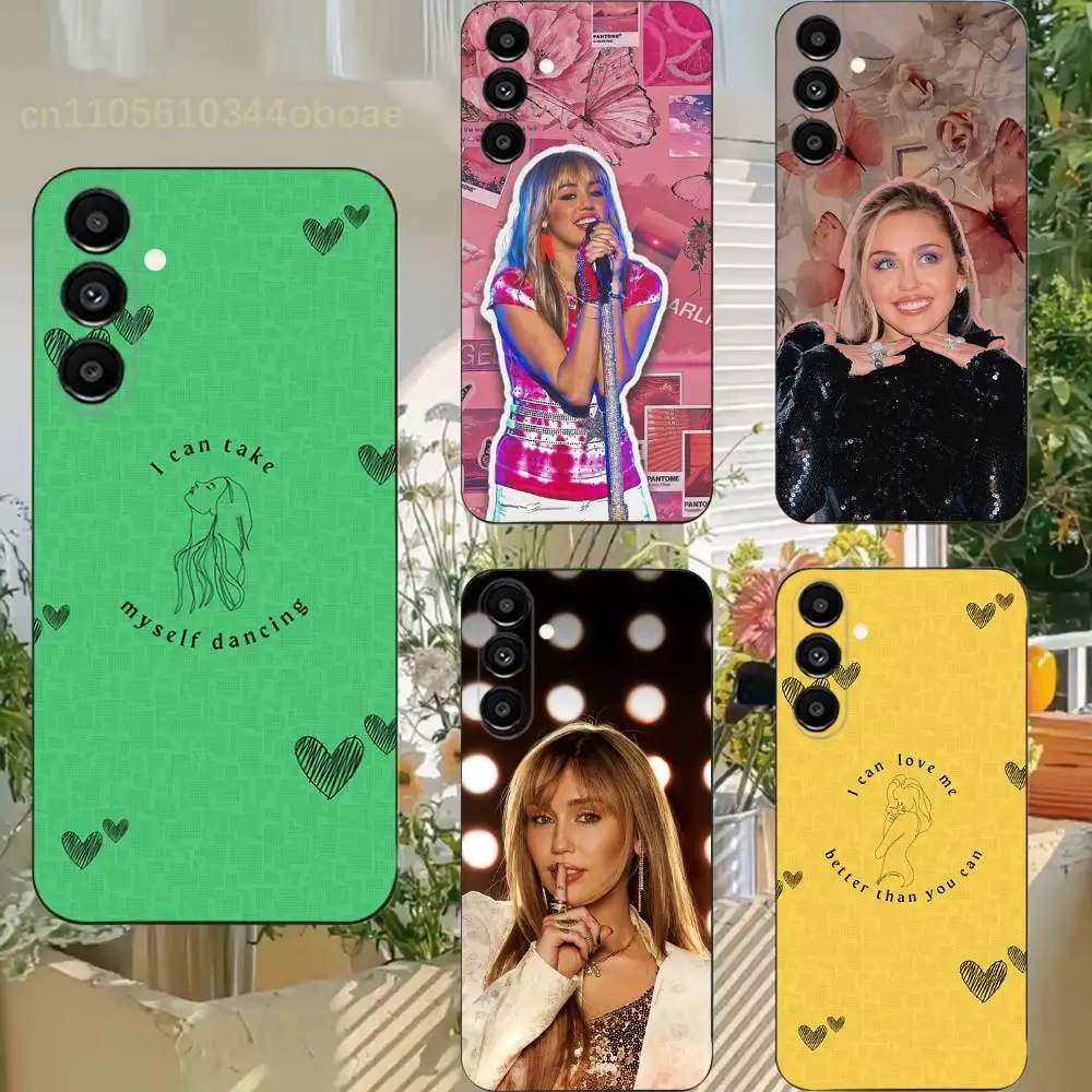 

M-Miley Cyrus Hannahversary Phone Case For Samsung S25,24,21,22,23,20,S30,Ultra,Plus, Fe,5G Silicone Cover
