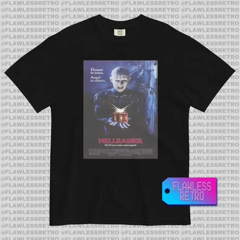 

HELLRAISER Retro Cult Horror Tee