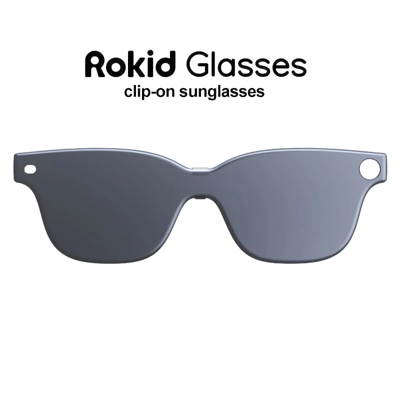 voor originele Rokid-bril Smart AI&AR-brilaccessoires, magnetische datakabel, oplaad-/opstelmontuur/clip-on zonnebril